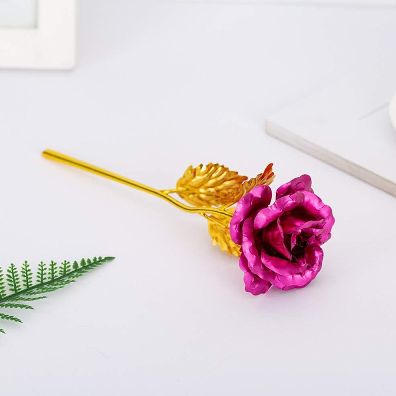 0898 Gold Rose Artificial Rose Flower With Gift Box, Plastic Flowers Best Gifts for Friend Girl Wife Women, Golden Rose Gift for Valentine's Day, Mother's Day, Anniversary, Birthday, Wedding, Gold (1 Pc) 0898 Gold Rose Artificial Rose Flower With Gift Box, Plastic Flowers Best Gifts for Friend Girl Wife Women, Golden Rose Gift for Valentine's Day, Mother's Day, Anniversary, Birthday, Wedding, Gold (1 Pc)